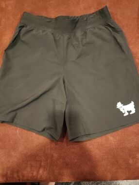 GOAT USA Men's Black Athletic Shorts Size Small
